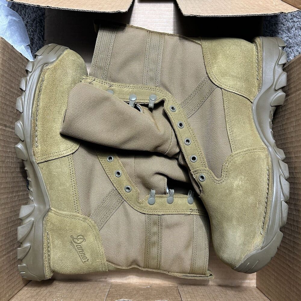 Mens Danner Rivot TFX 8" 1200g Insulated Combat Boots Coyote Size 12R Cold